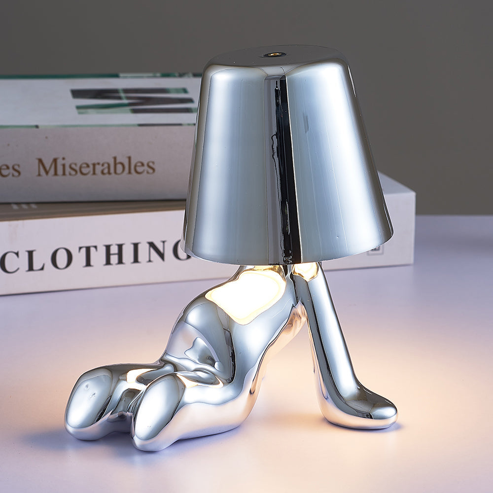 Lampe de table rechargeable Muse Thinker Little Man