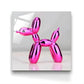 Tableau Ballon Chien Rose