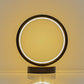 Lampe de table de chevet LED circulaire