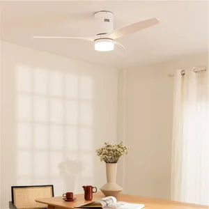 Ventilateur de Plafond Connecté avec Éclairage et Wifi