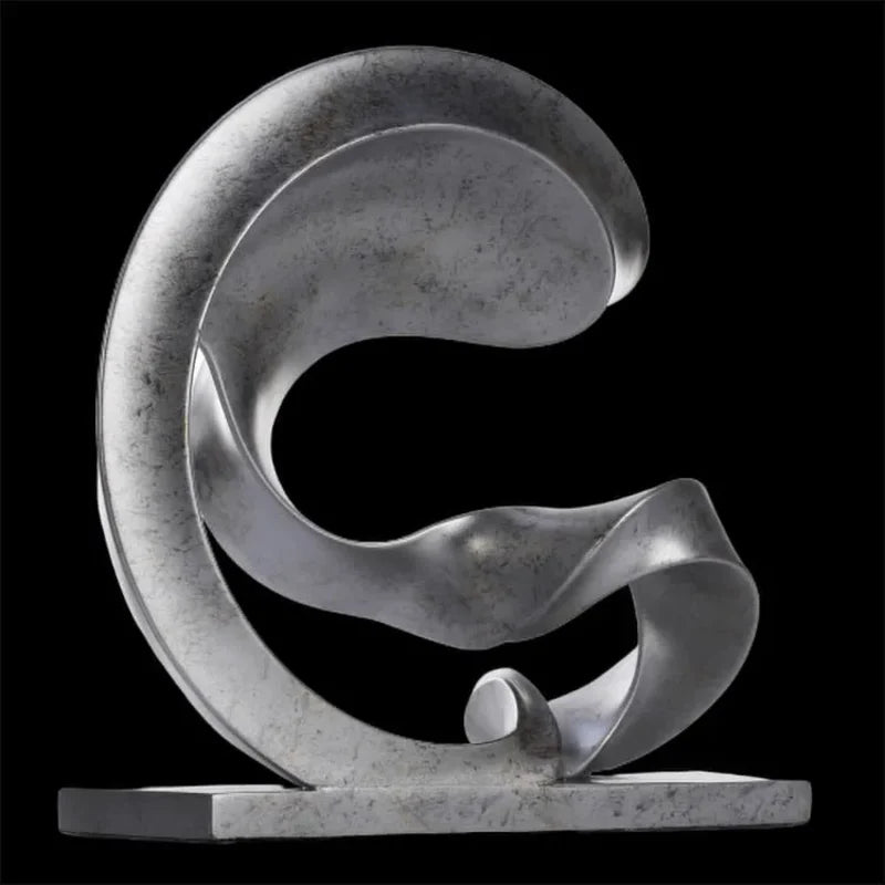 Sculpture Abstraite Fonte Design