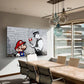 Tableau Personnage: Mario Banksy