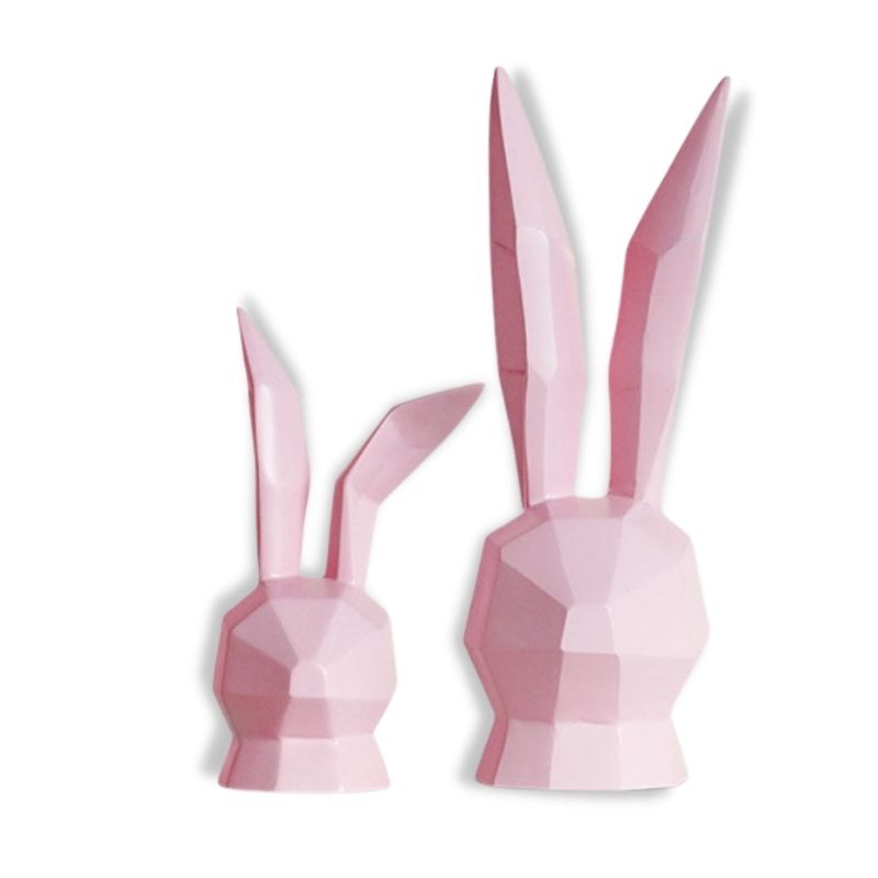 Statuette Lapin Origami