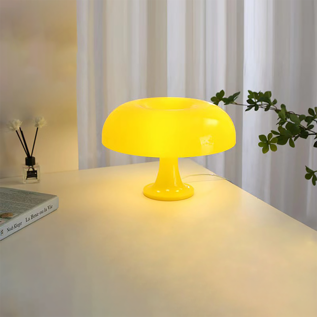 Lampe de table champignon