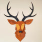 Sculpture Murale en Bois - Cerf