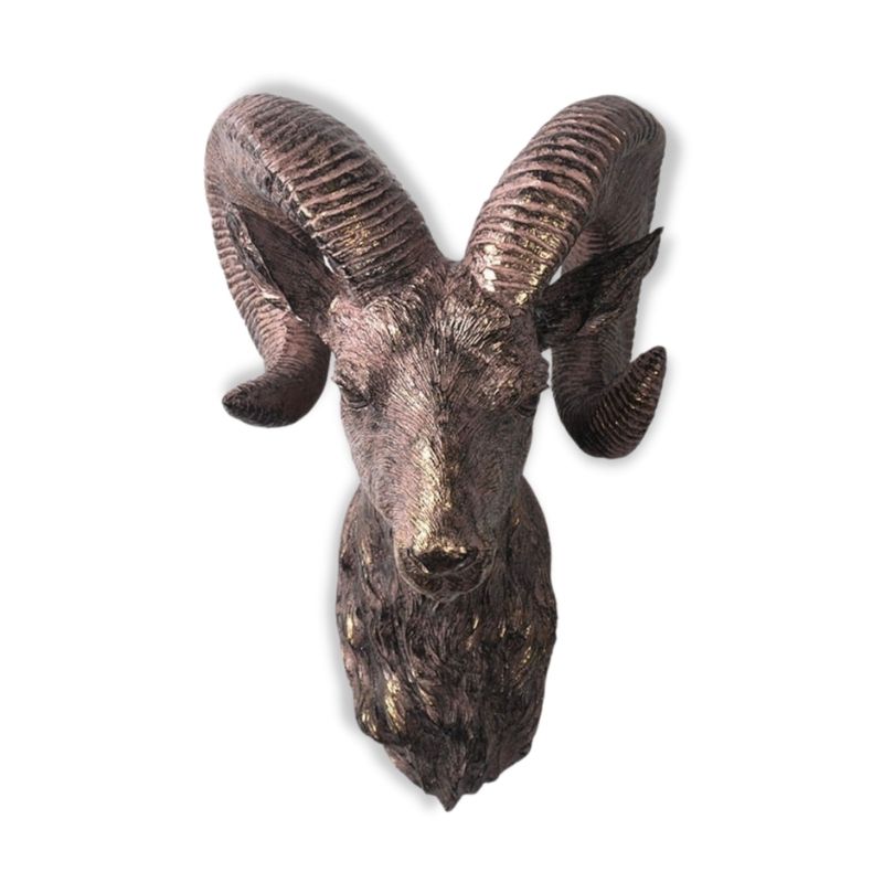 Sculpture Murale Animaux Mouflon