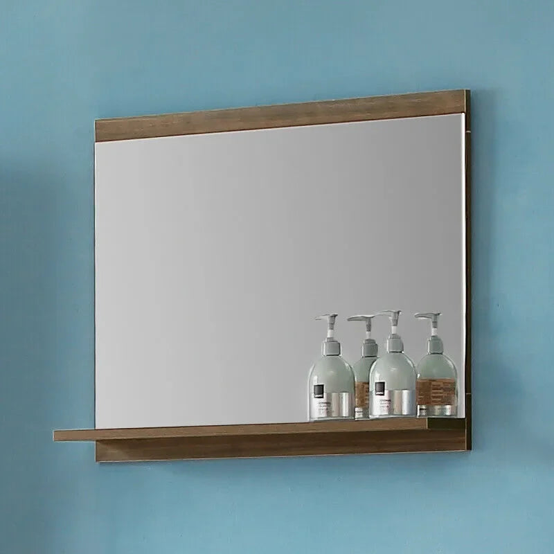 Miroir de salle de bain avec étagère 600 mm