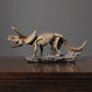 Sculpture Moderne Statue Triceratops Squelette