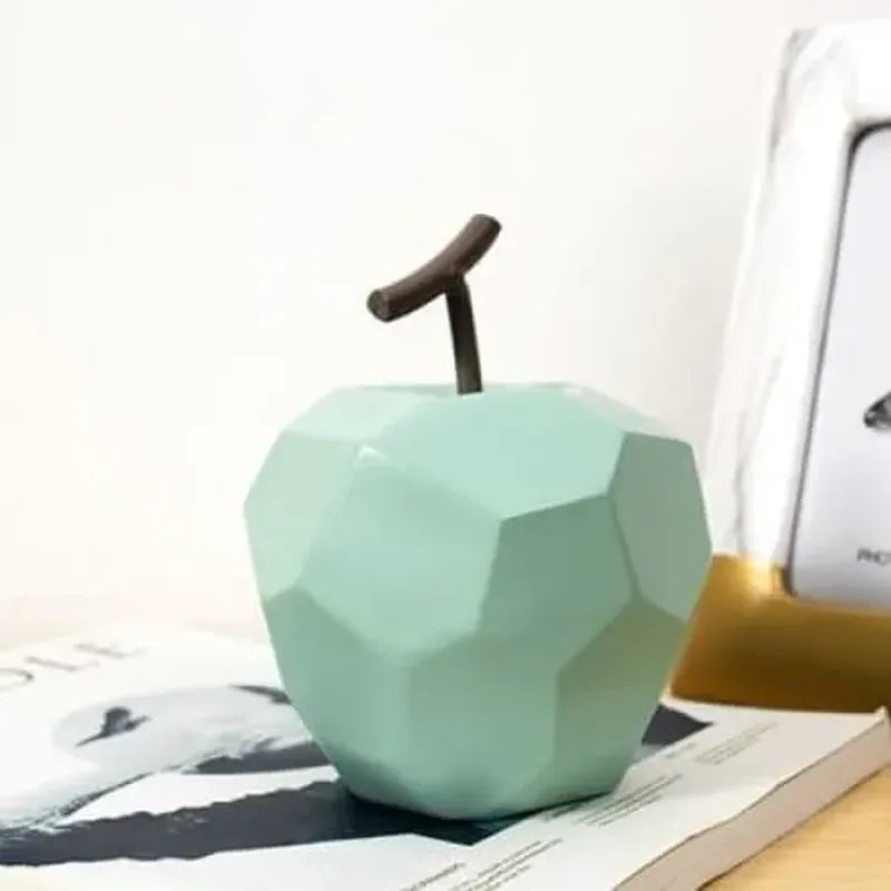 Sculpture Moderne  Poire & Pomme Origami