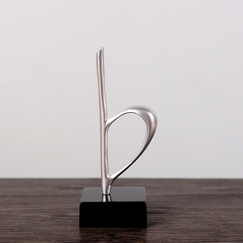 Sculpture Contemporaine Note de Musique Design